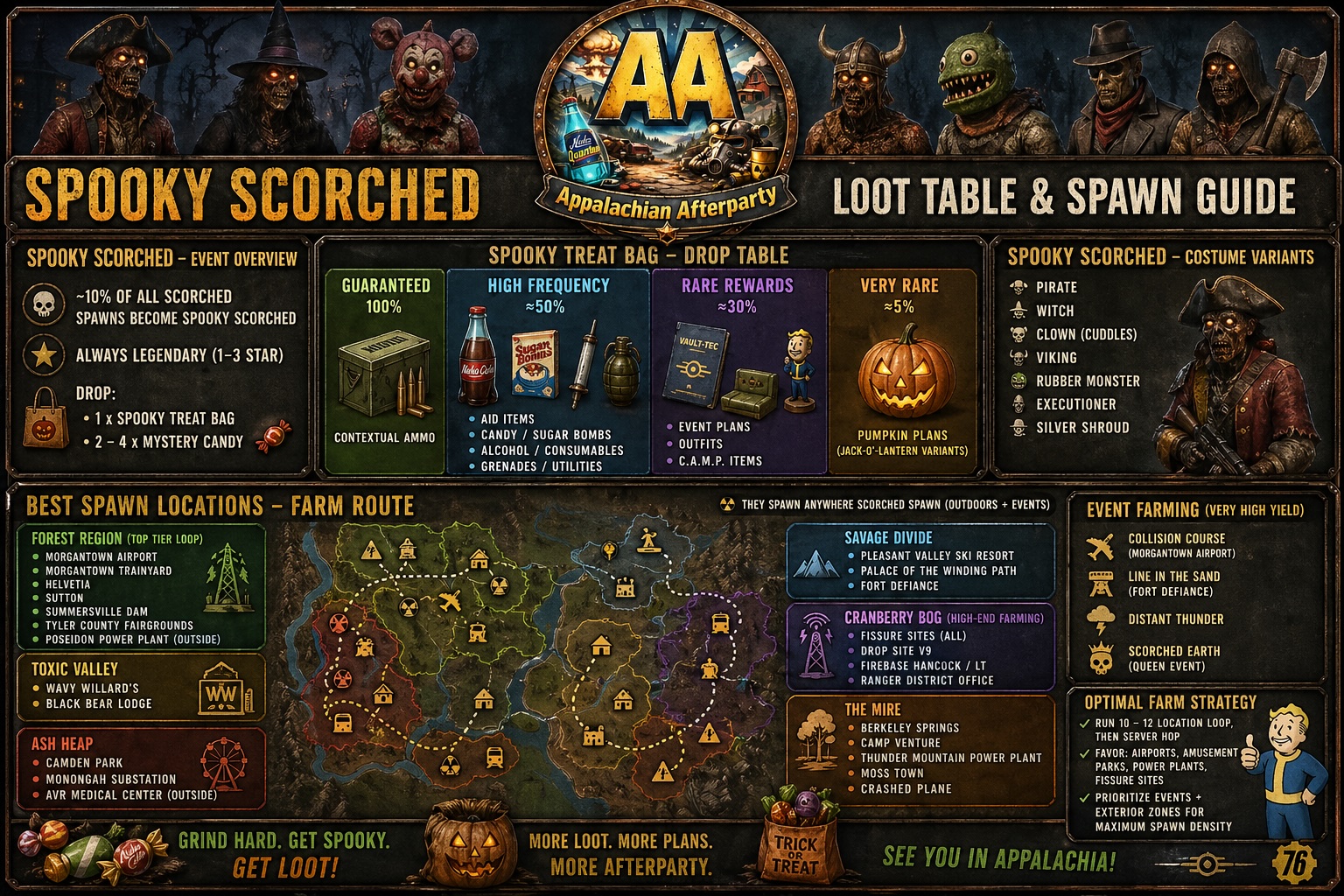 Spooky Scorched Guide